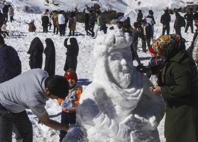 برگزاری جشنواره ملی آدم برفی در سرعین